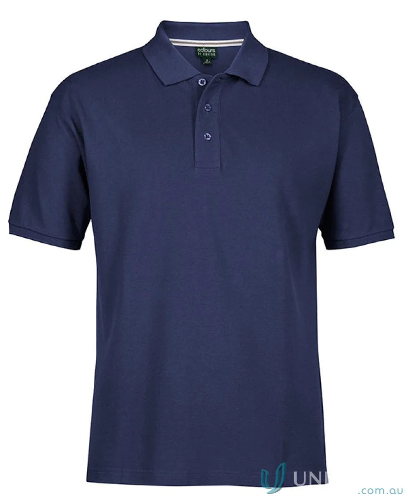 JBs S2MP Cotton Pique Polo in Navy