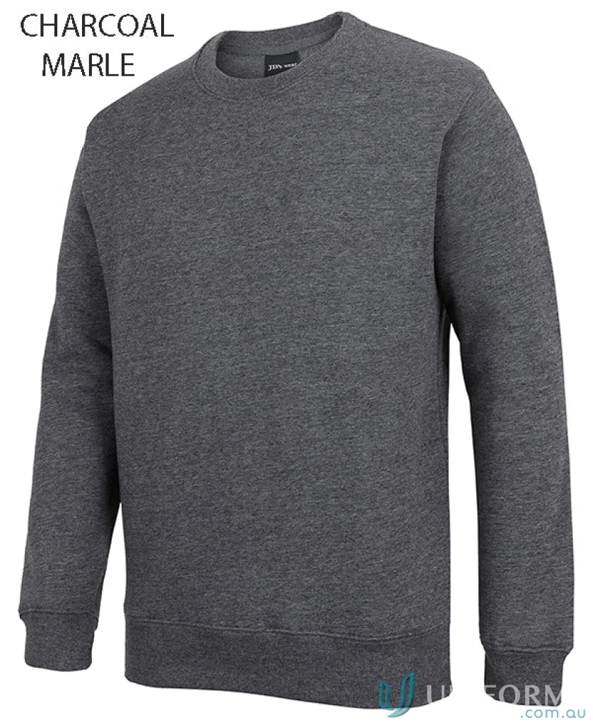 Charcoal Marle JBs Fleecy Sweater with Classic Fit from Fleecy Sweater 3Fs
