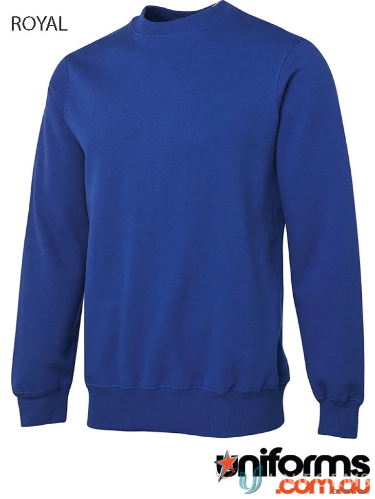 Royal blue jbs fleecy sweater with classic fit, part of fleecy sweater 3fs collection