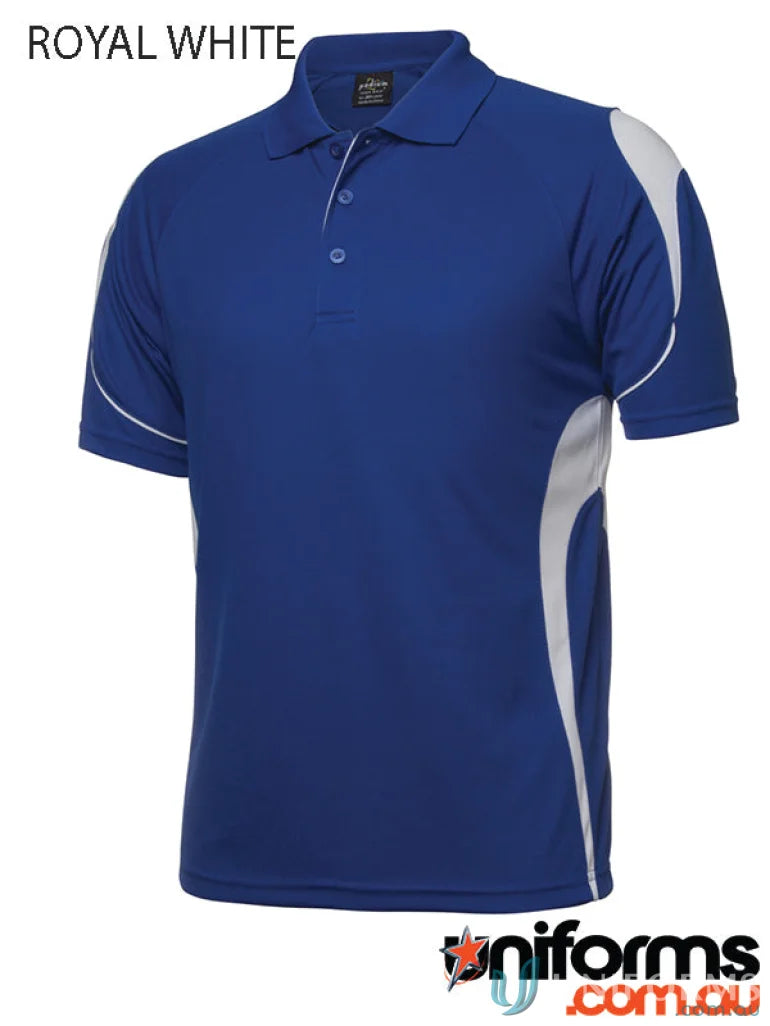 Blue and white polo shirt from JBs Kids Podium Bell collection for kids