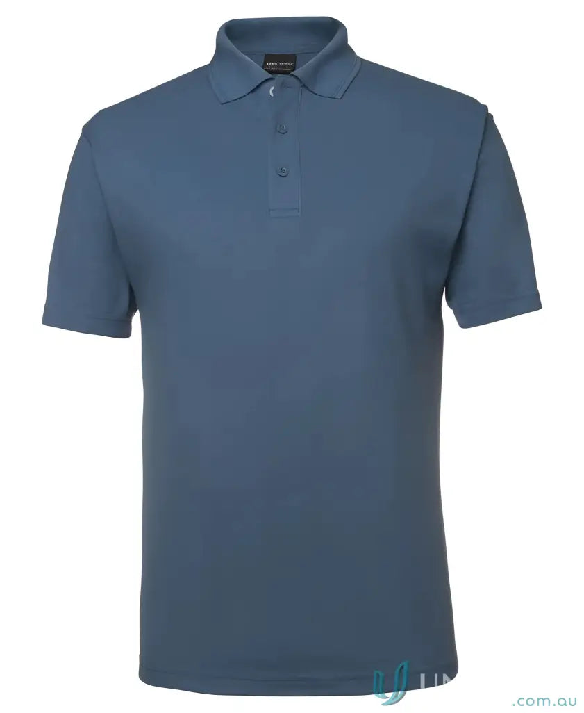 Blue short-sleeved polo shirt from JBs Kids Classic Fit Polo Code 2KP collection