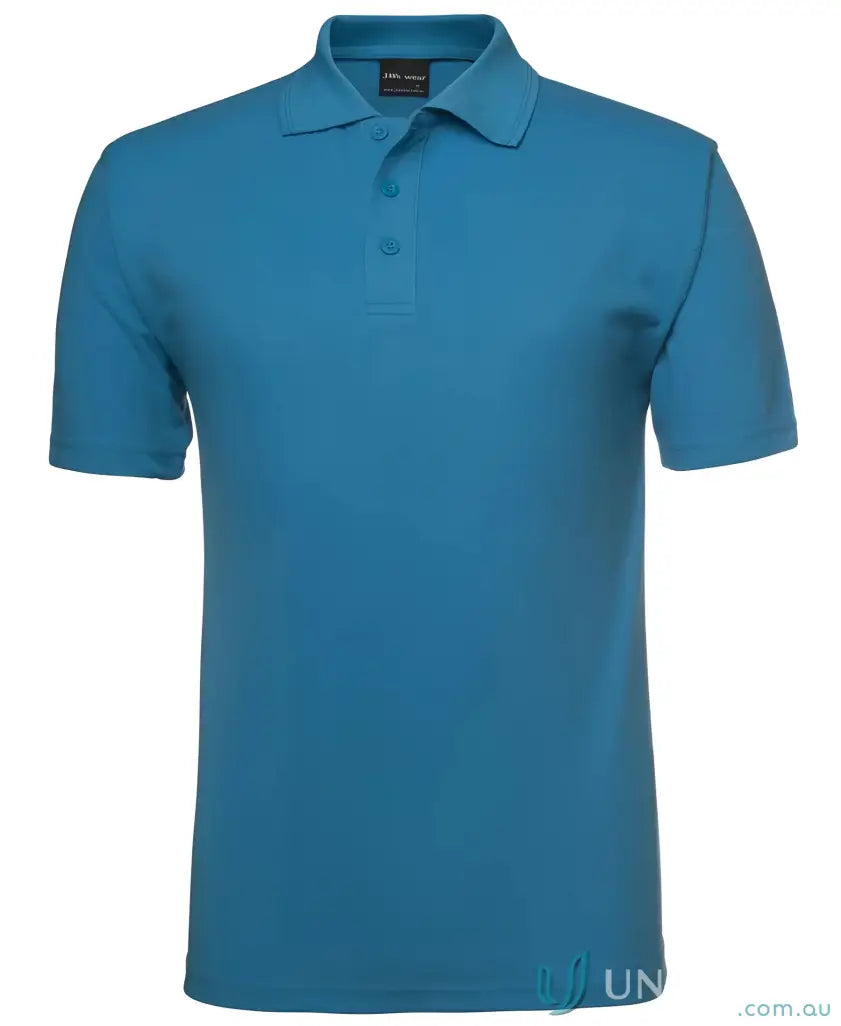 Teal polo shirt from Men in Classic Fit Polo Code 2KP Shirts by JBs Kids