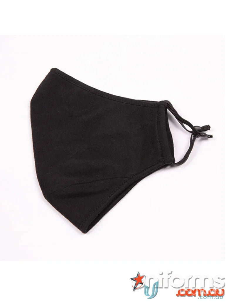Face Masks MASKS.COTTON.081pk Kids 3 Layer Face Masks in Black