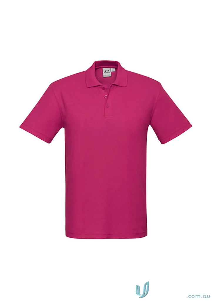 Kids Crew Polo magenta short-sleeved polo shirt perfect for school uniform game in biz collection kids