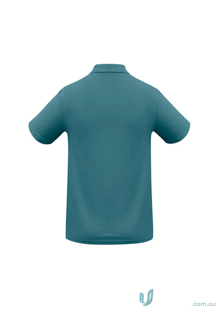Kids Crew Polo teal shirt perfect for school uniform game from Biz Collection Kids