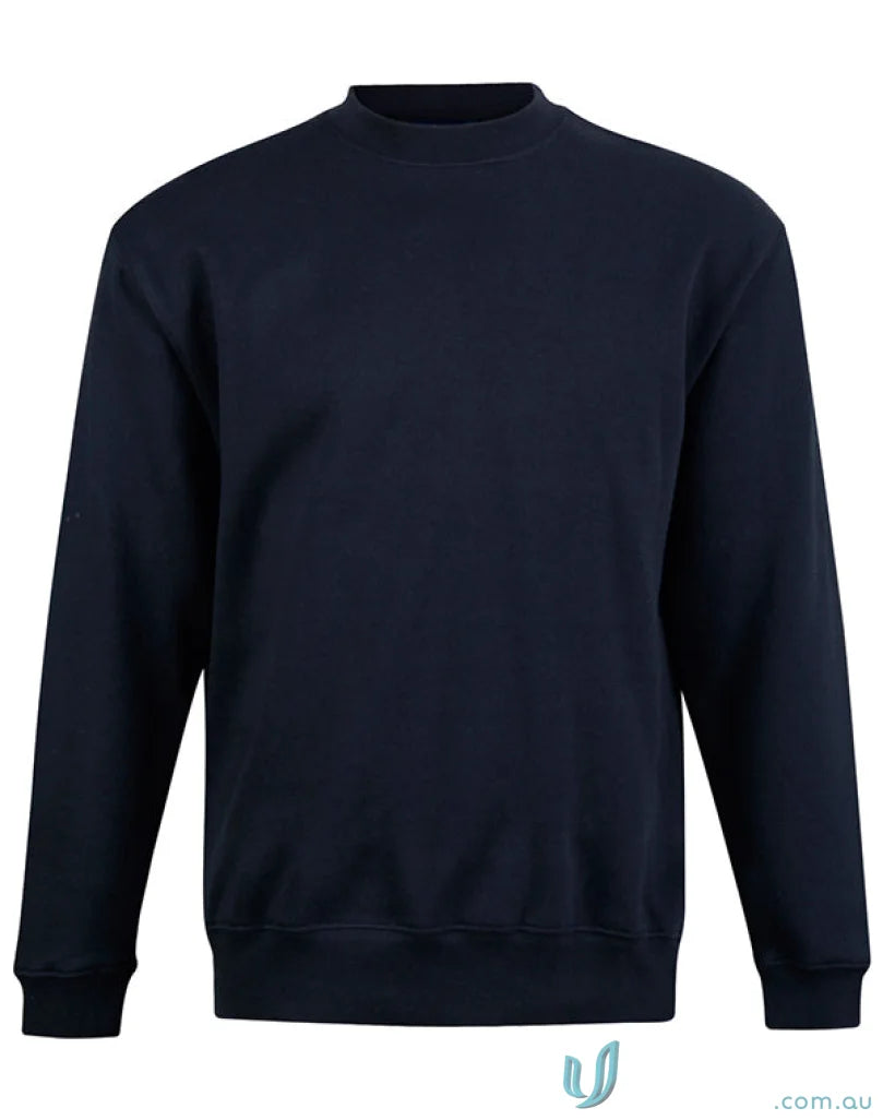 Winning Spirit FL01K American Style Fleece Sweater in Navy