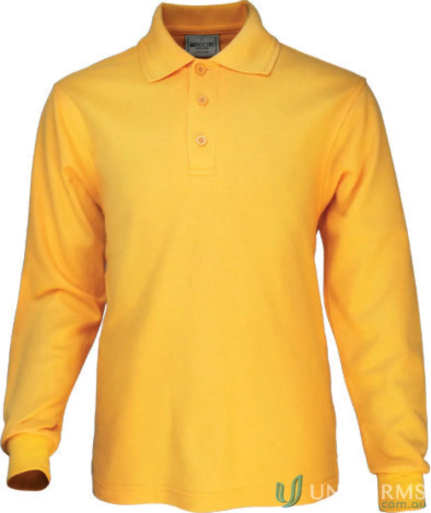Bocini CP1316 Kids L/S Basic Polo