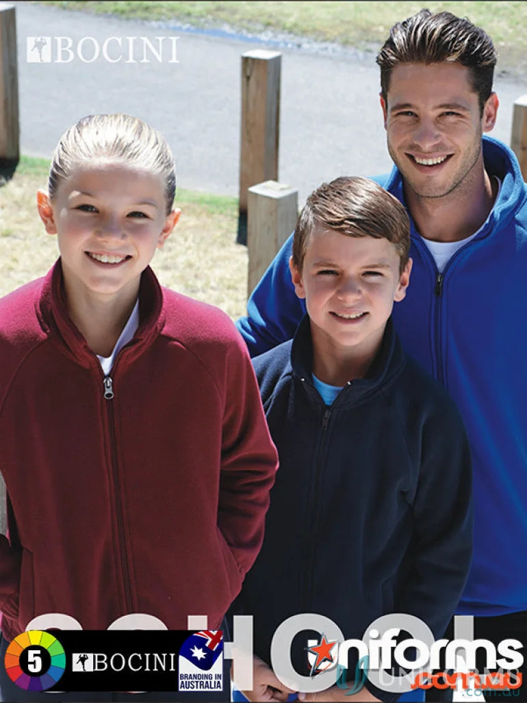Bocini CJ1428 Kids Polar Fleece Zip Jacket