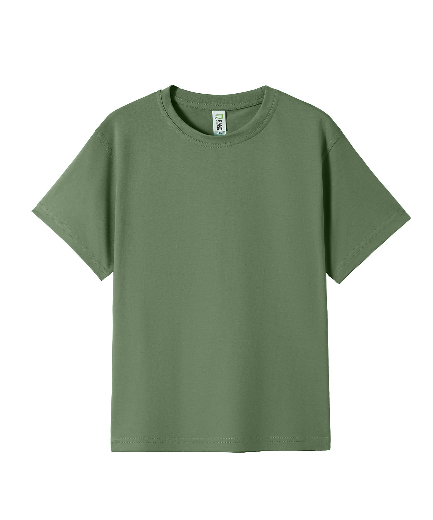 Ramo T302HT Kids Regular T-Shirt in Army Green