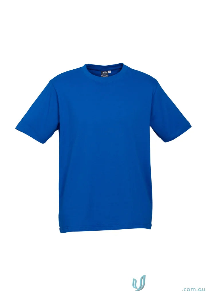 Kids Southport Tee in royal blue, kids ice tee, ice short sleeve, Biz Collection Kids style