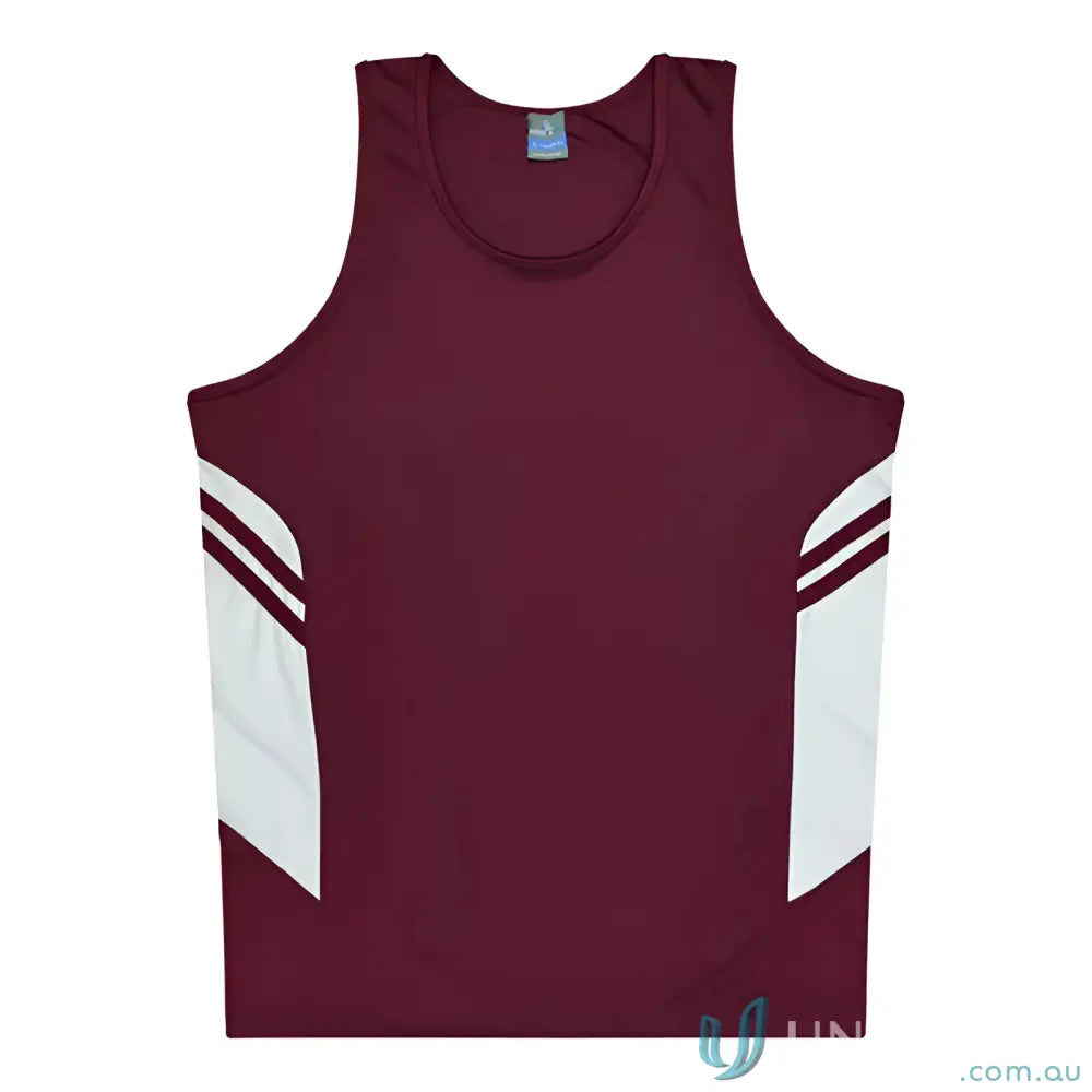 Aussie Pacific 3111 Kids Thames Dark Singlet