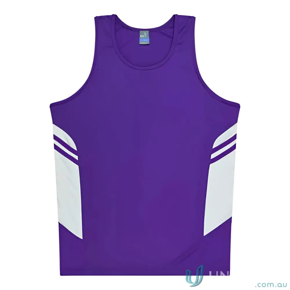 Aussie Pacific 3111 Kids Thames Dark Singlet