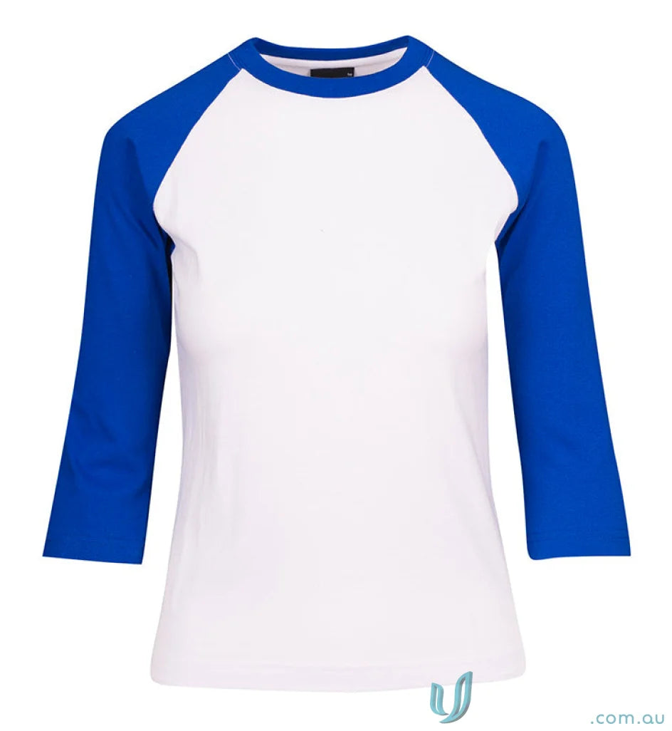 LADIES T-Shirts - Stylish and Comfortable Options for Work and Casual Wear T231RL Ladies 3Qtr Raglan Tee