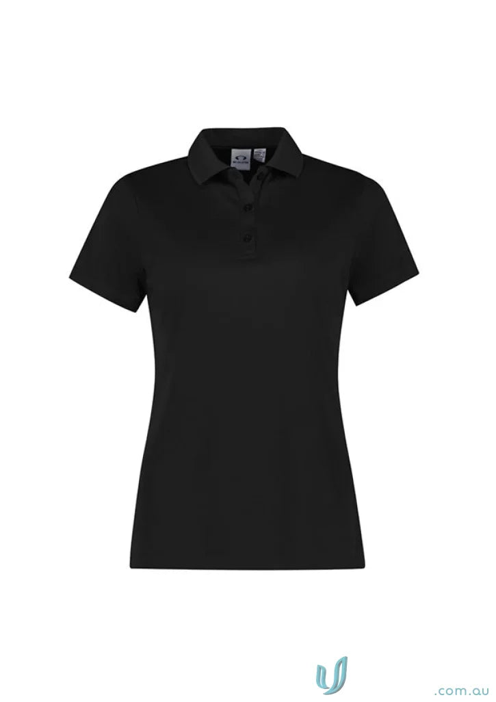 Black short-sleeved polo shirt p206ls ladies action from Biz Cool™ offers