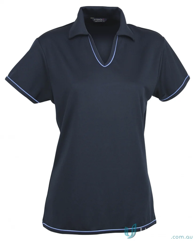 Stencil 1110B Ladies Cool Dry Polo