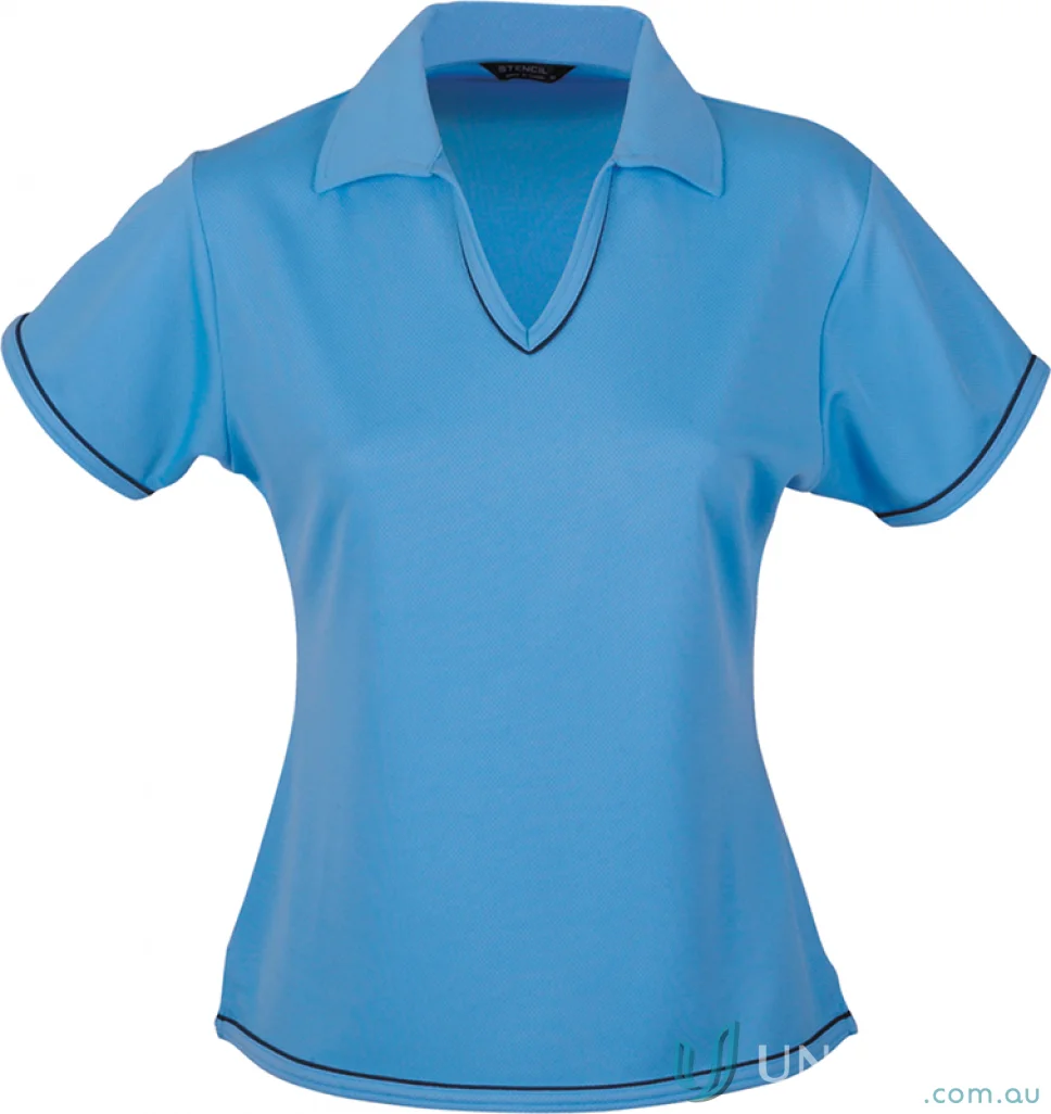 Stencil 1110B Ladies Cool Dry Polo