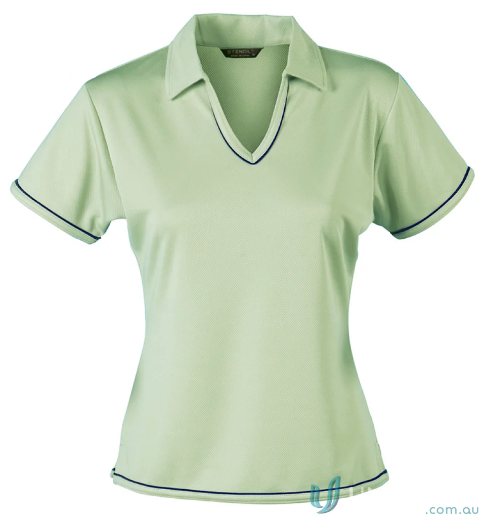 Stencil 1110B Ladies Cool Dry Polo