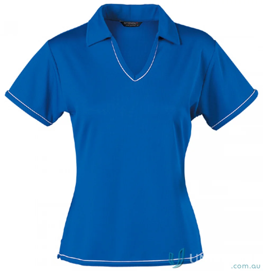 Stencil 1110B Ladies Cool Dry Polo