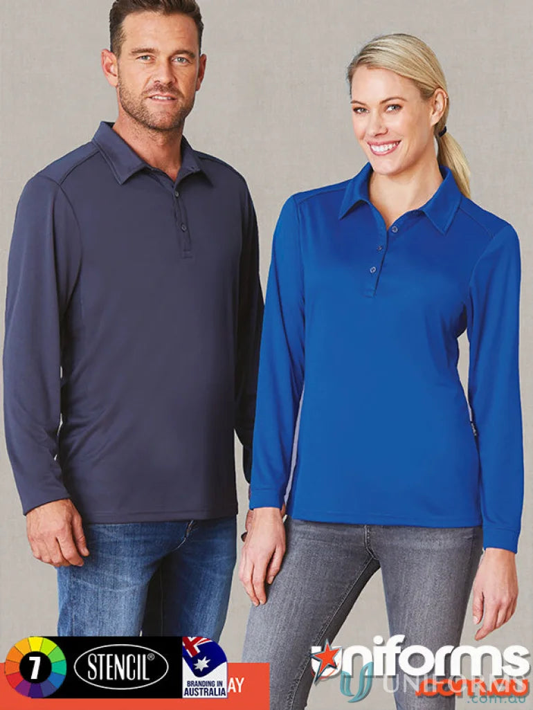 Stencil 1143-PT Ladies Freshen LS Polo front product image