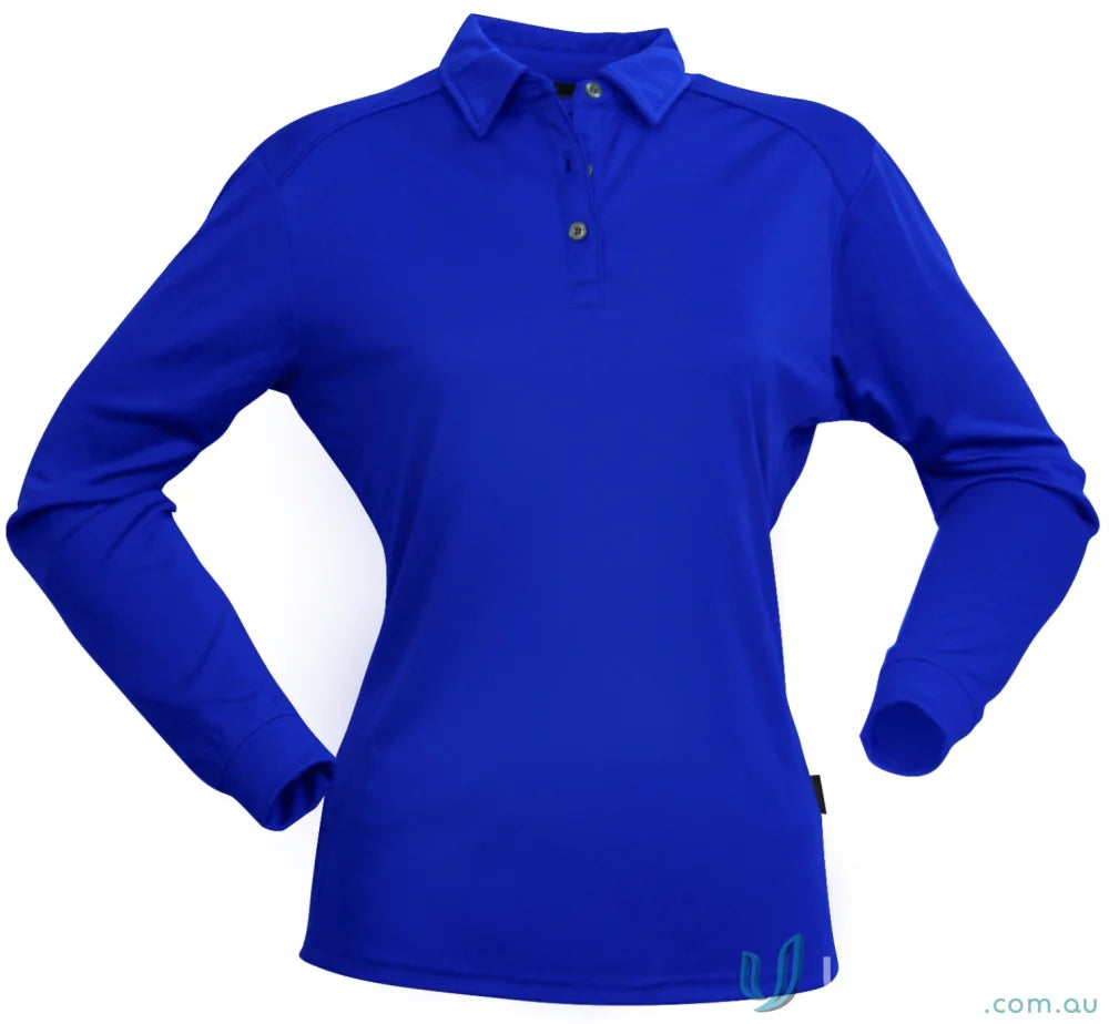 Stencil 1143-PT Ladies Freshen LS Polo
