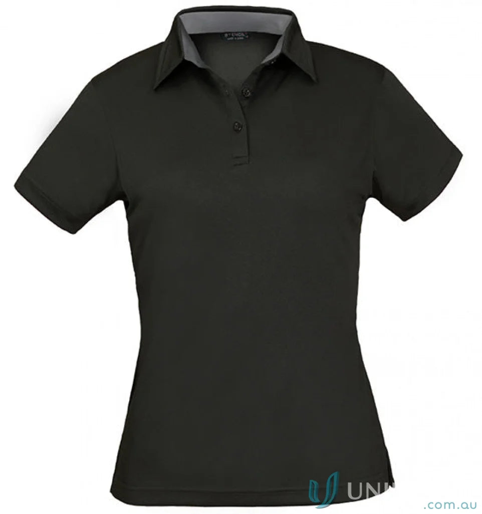 Stencil 1164 Ladies Kahve Polos in Black