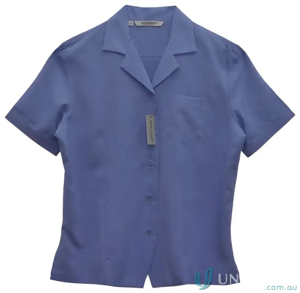Blue womens cooldry short winning spirit ladies overblouse for a stylish vibe