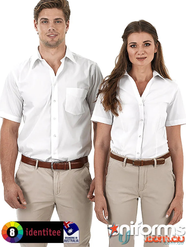 Two ladies wearing rodeo workwear shirts and khaki uniforms for a casual look