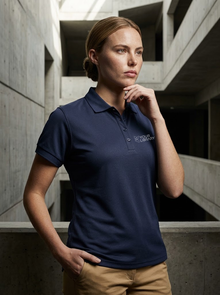 Your Library (EMB) Ladies Sustainable Polo