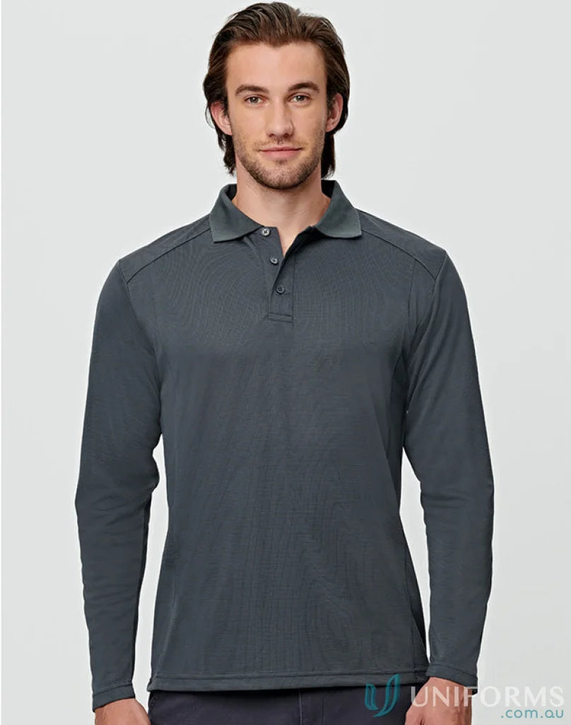 Winning Spirit PS89 Bamboo LS Polo