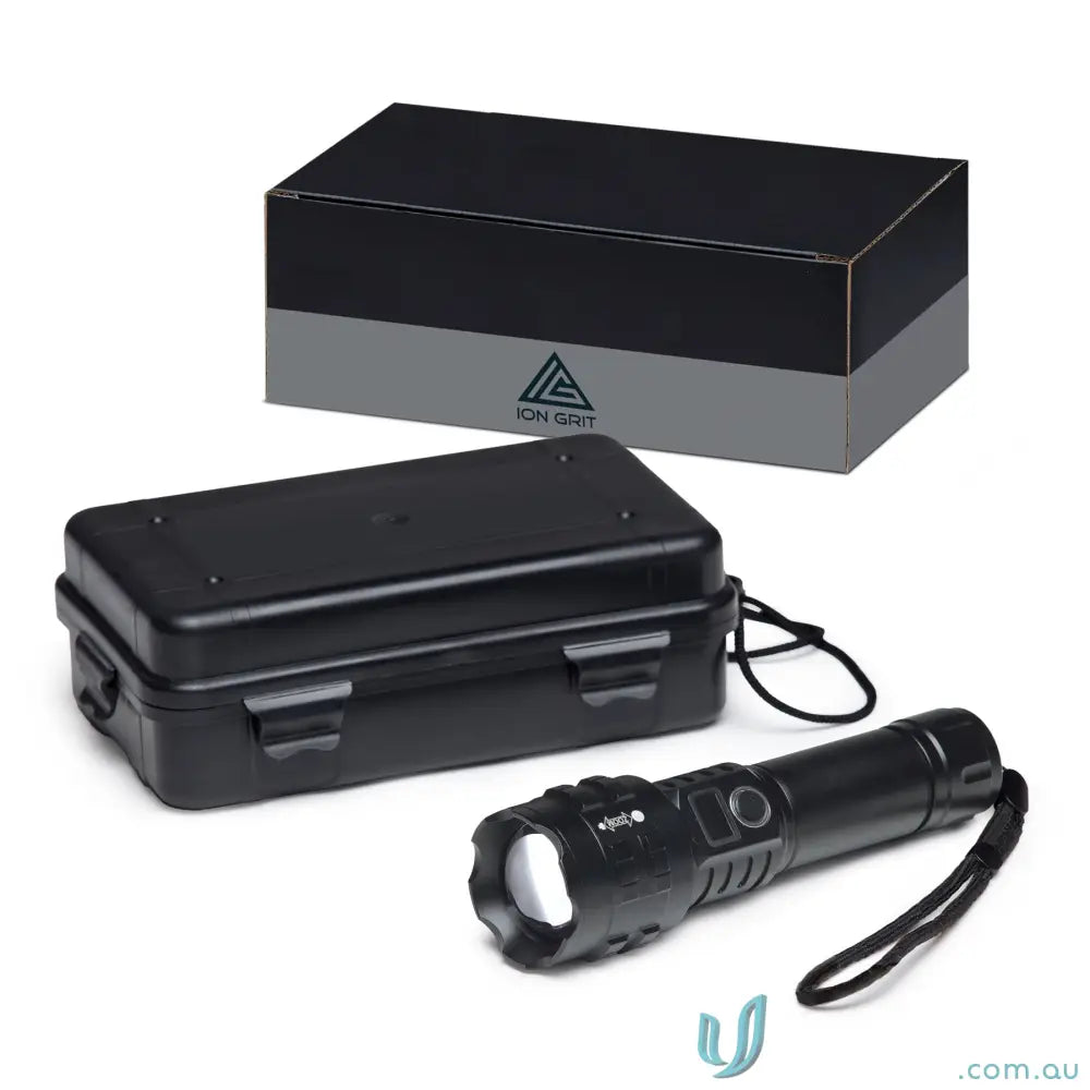 15W LED flashlight IGLPT LuminaPro Torch High‑Power 15W XHP70 LED Flashlight with Adjustable Zoom