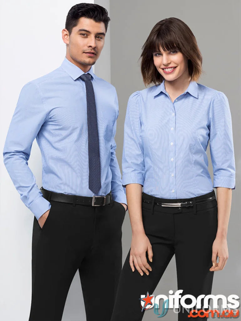 Mens Euro LS Shirt showing matching professional attire for mens euro long style