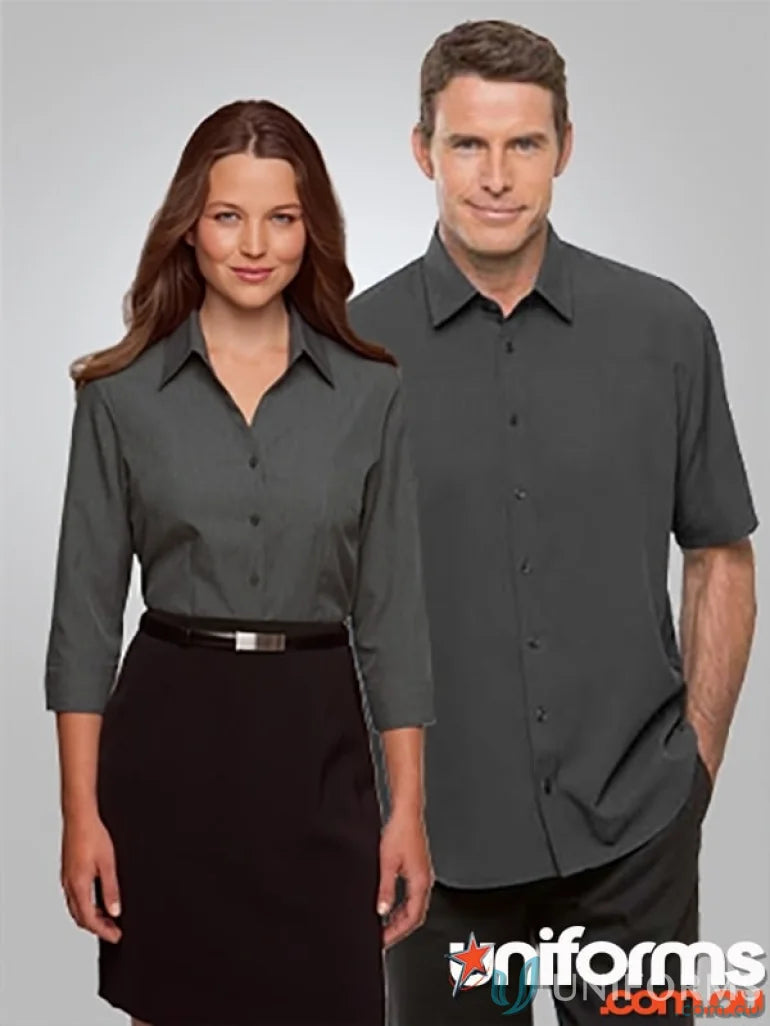 Matching professional short sleeve shirt for mens Ezylin Short Sleeve Shirt in sports uniforms