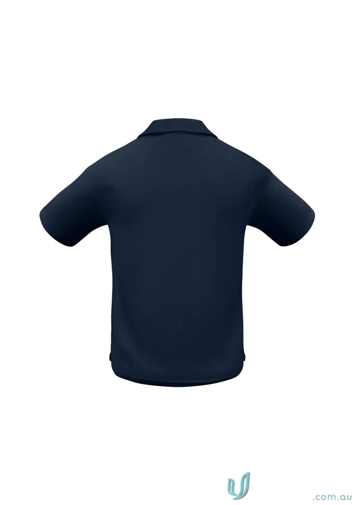 Navy blue micro waffle polo from Biz Collection P3300 Mens collection P3300 Polo shirt
