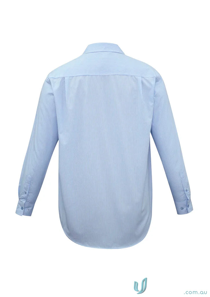 Light blue mens micro check long sleeve shirt from Mirco Check LS Shirt collection