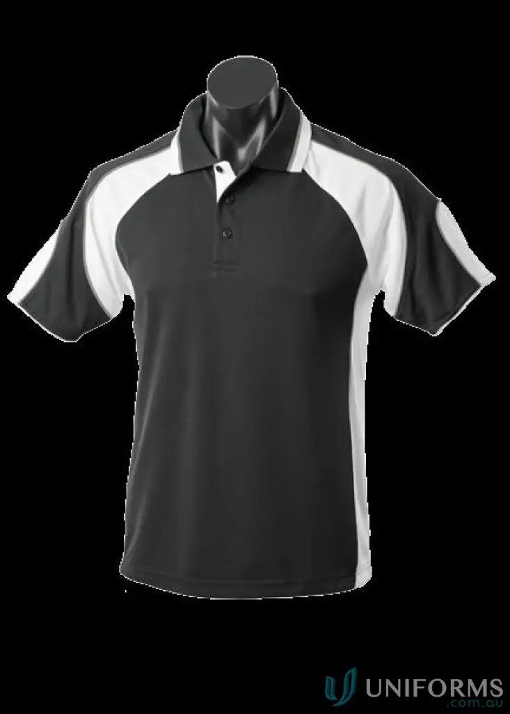 Two-tone Murray Polo shirt ideal for work uniforms and casual uniforms