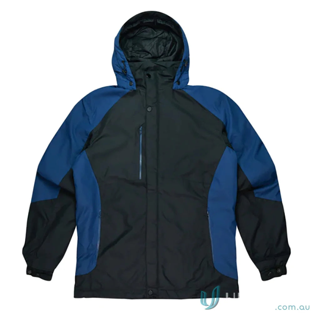 Blue and black Napier Mens Jacket with zip, perfect for uniforms and workwear casuals