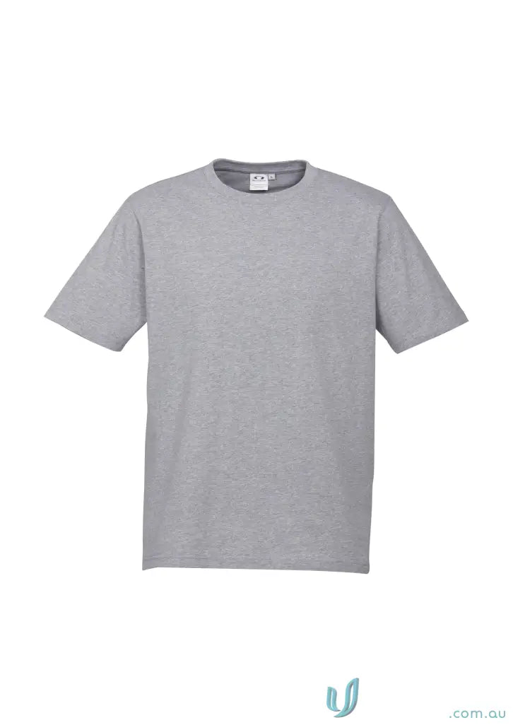 Ice tee Newport Tee from Biz Collection, plain light grey short-sleeve t-shirt