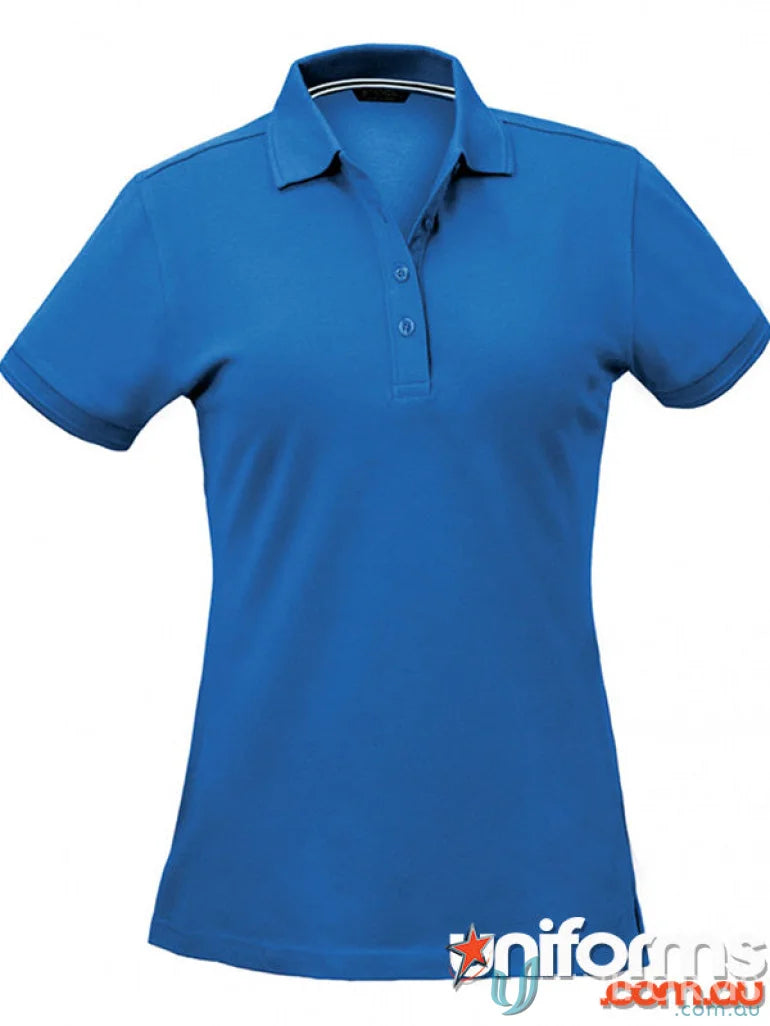 1165-PT 1165 Ladies Oceanic Polo in Blue