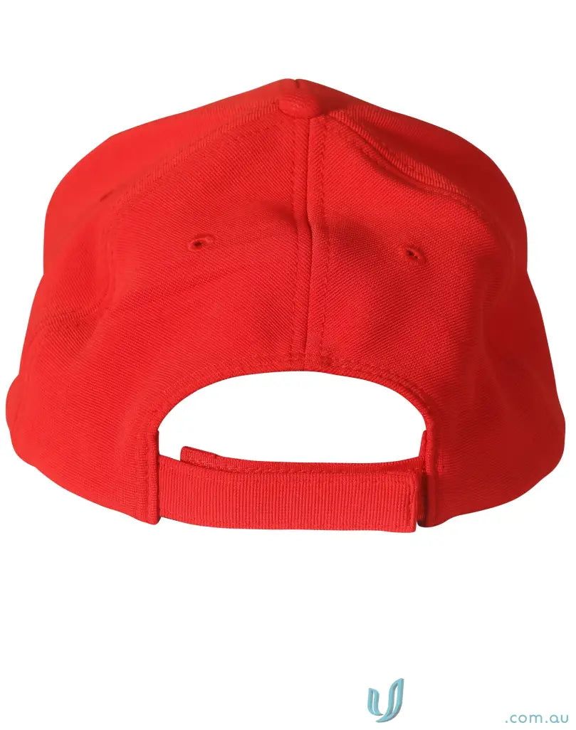 Red baseball cap from the Ottoman Cap collection, perfect for ch10 Ottoman fans