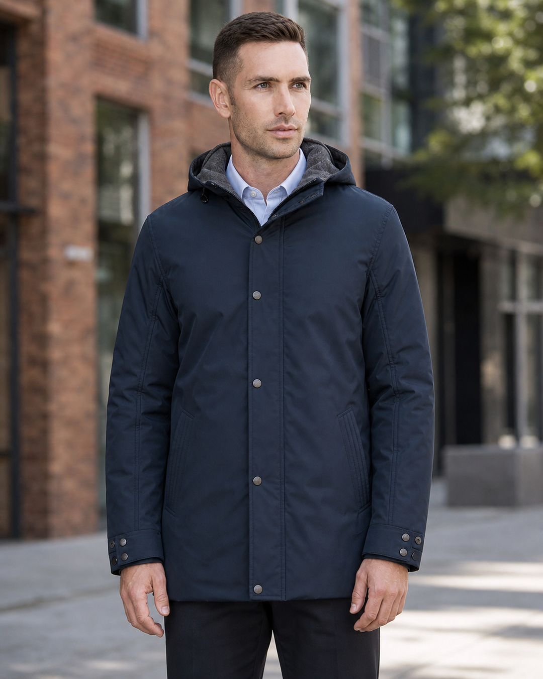 Parklands Mens Jacket on Australian male model