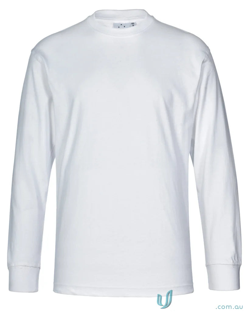 White long sleeve shirt from Premium Carey LS Tee, perfect for london long sleeve style
