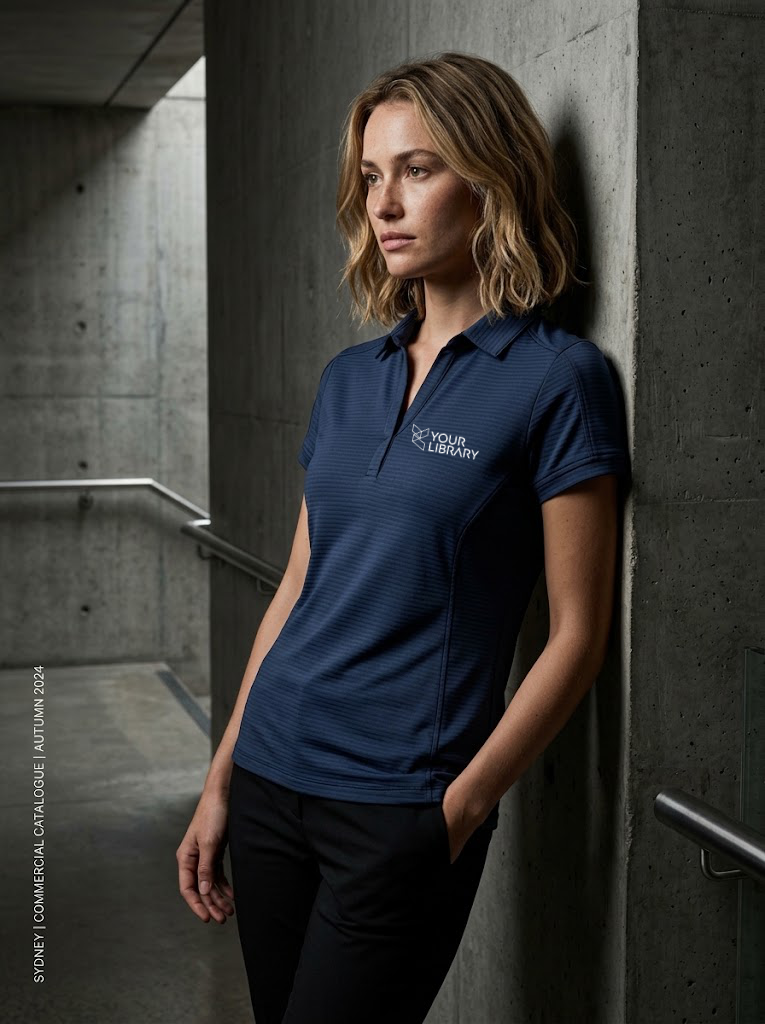 Your Library (EMB) Ladies Profile Polo