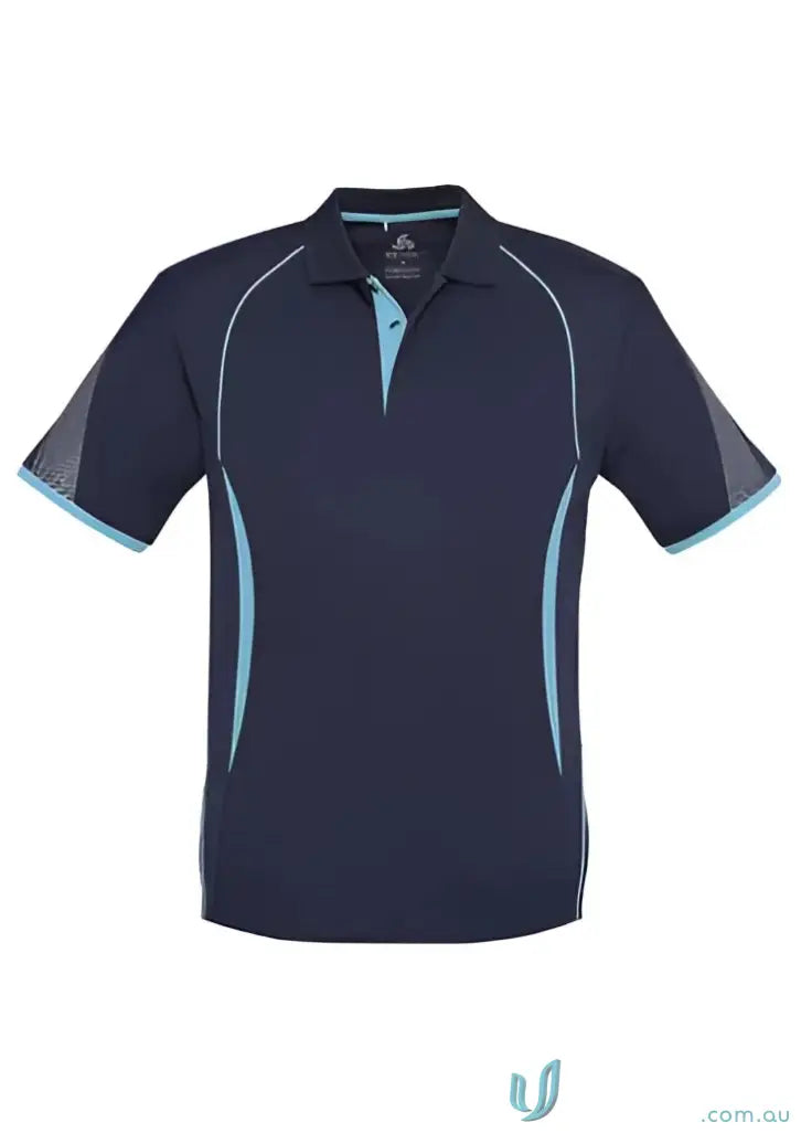 Biz Collection P405MS Biz Collection RazorPolo P405MS in Navy/Sky