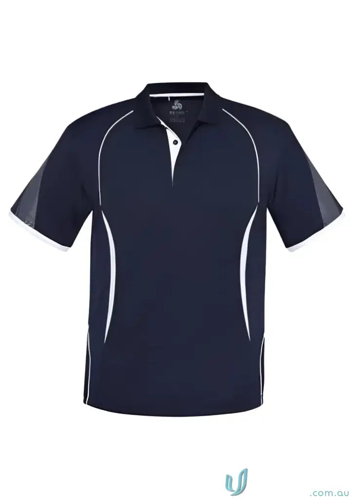 Biz Collection P405MS Biz Collection RazorPolo P405MS in Navy/White