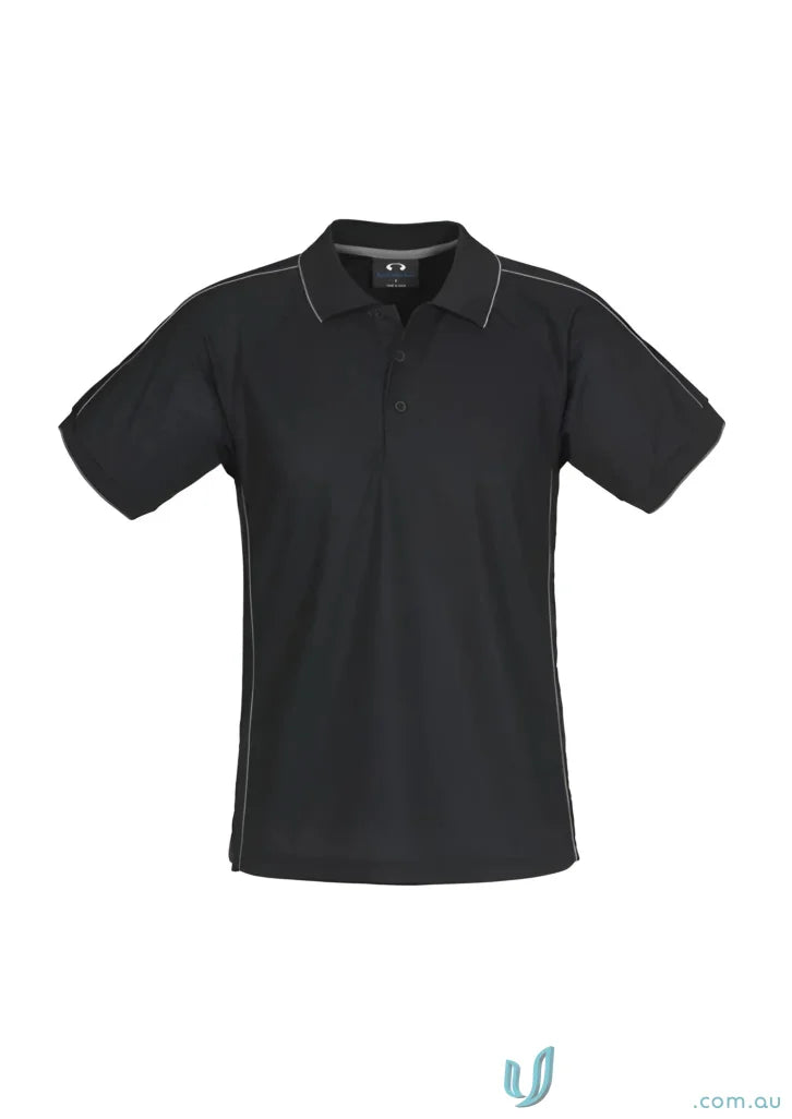 Mens resort polo shirt with white piping for effortless style from Resort Polo collection