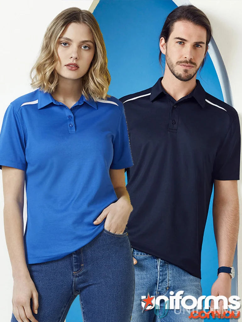 Matching polo shirts from the Sonyar Polo collection with bizcool contrast panels for reliable uniforms