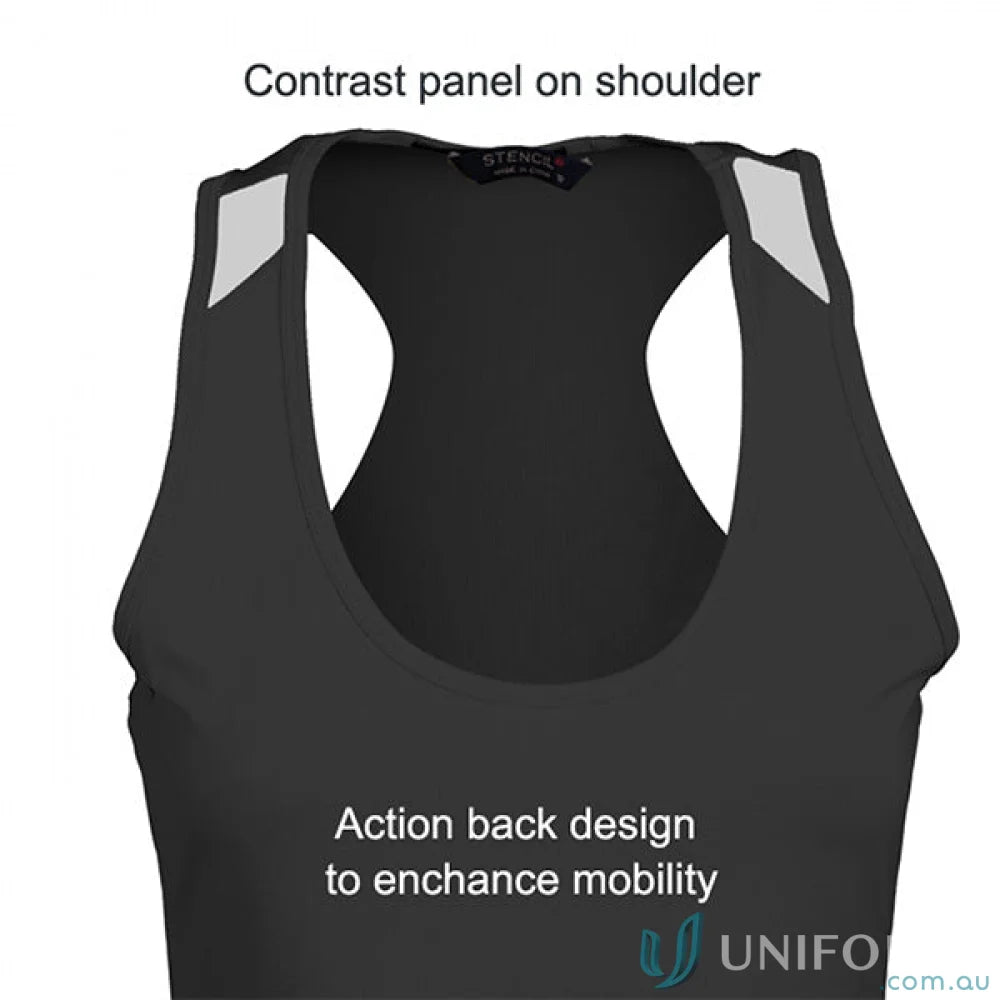 Stencil 1156-PT Stencil Ladies Team Singlet