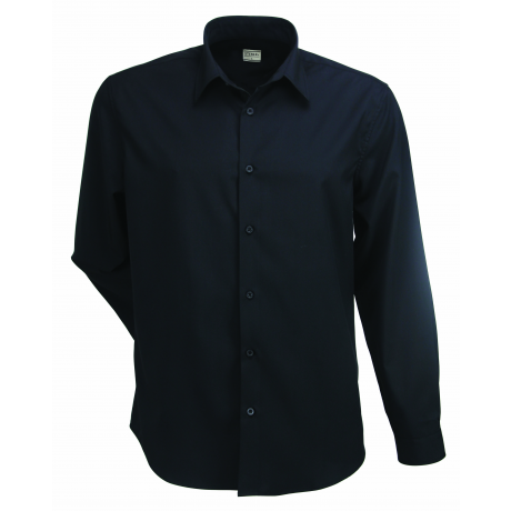 2061L shirt 2061L Stencil Men's Essential LongSleeve Shirt in Black