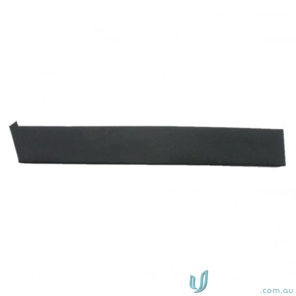 Black rectangular trim piece for Straw Hat Band, perfect for uniforms and workwear