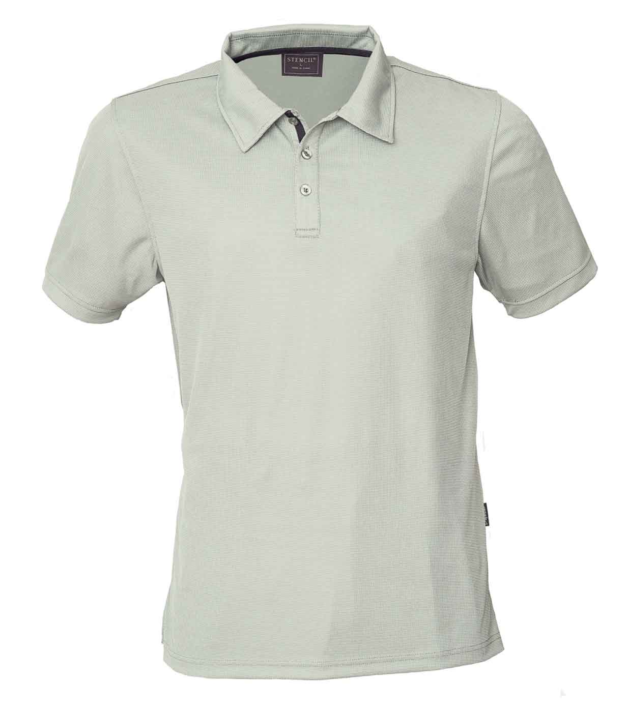 Stencil 1062-PT SuperDry Polo in Latte/Charcoal